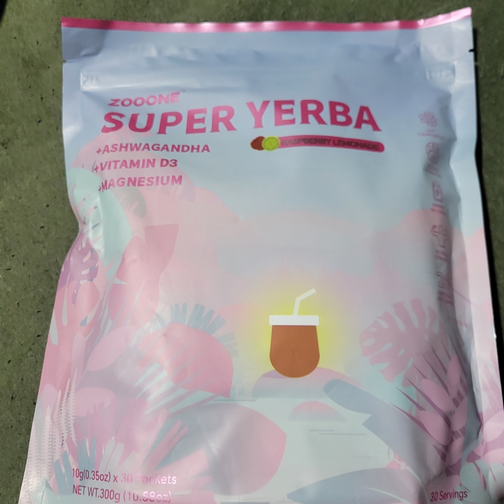 Super Yerba Energy Drink Mix - Pink